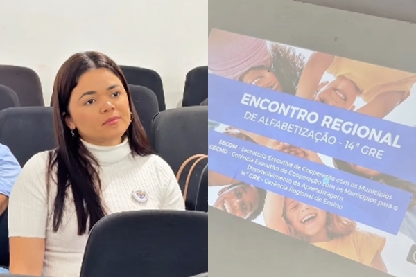 Secretária de Educação participa de Encontro Regional da Política de Alfabetização em Mamanguape